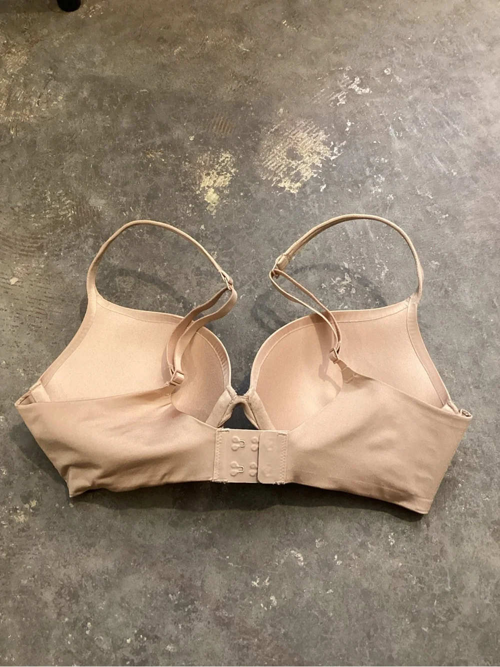 34C SKIMS Ultimate Teardrop Push Up Bra Nude Clay BA-PLG-9214 - Picture 4 of 9
